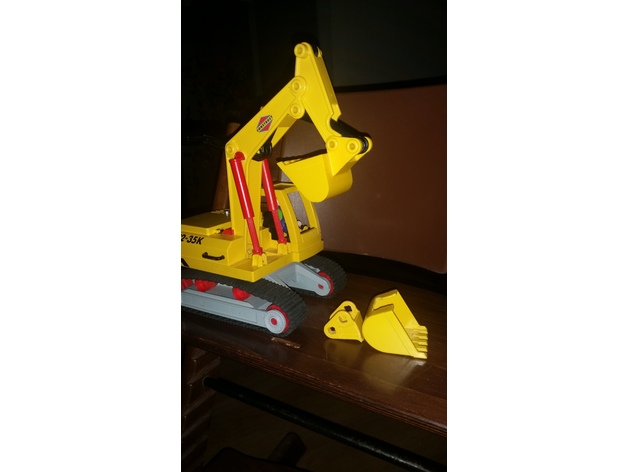 playmobil digger excavator 3001