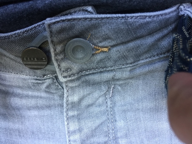 Jeans / pants button extender - prolunga per bottone dei pantaloni