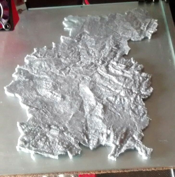 Teruel Topographic Map