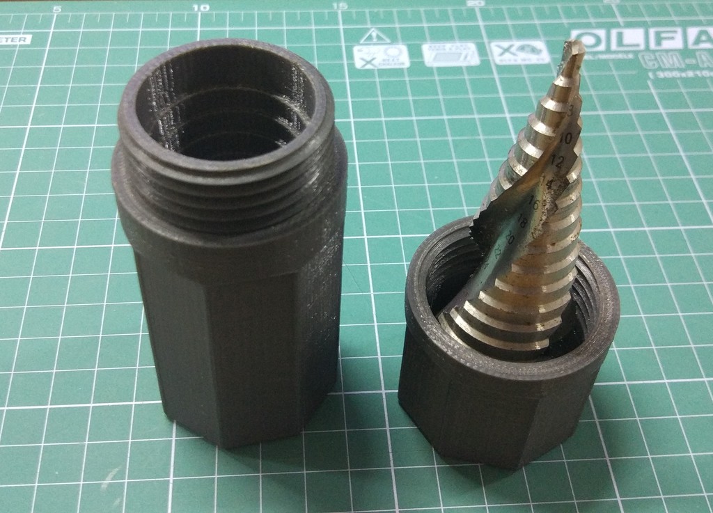 Stepper Drill Bit Container