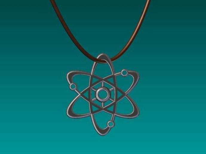 Planetary Atom Pendant Versions 1 2