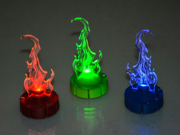 4 Stage Switch Example (RGB LED Candle Clix)