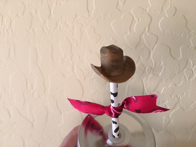 Cowboy Hat Pencil Topper
