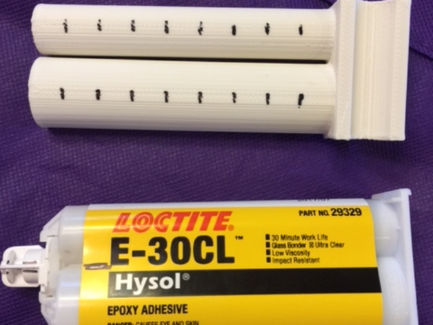 Plunger for Loctite Hysol E-30CL Epoxy