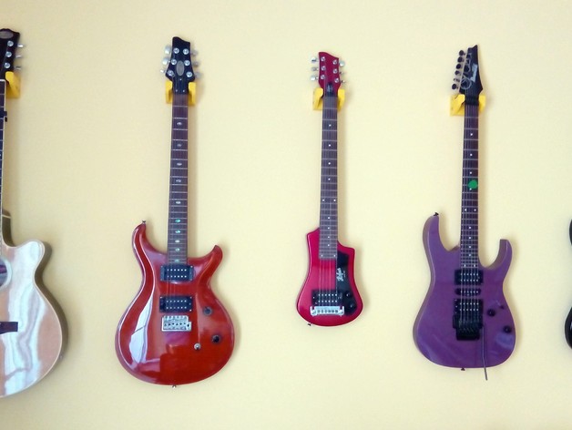 Guitar wall stand