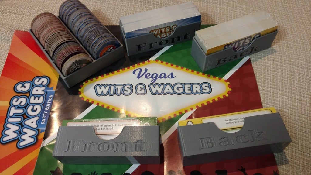 Wits & Wagers Organizer