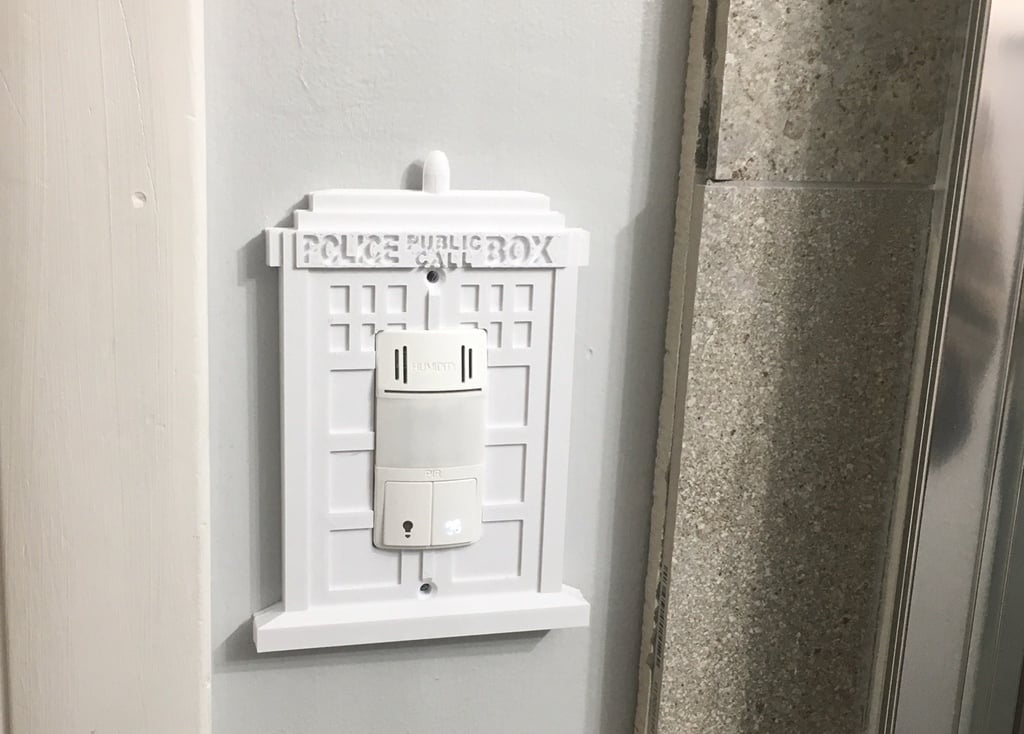 TARDIS switch/outlet cover