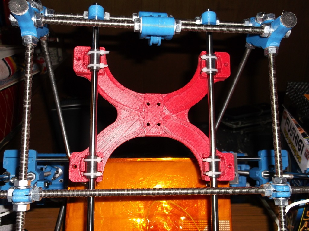 Ecksbot Y-Cart With ZipTie Holes.