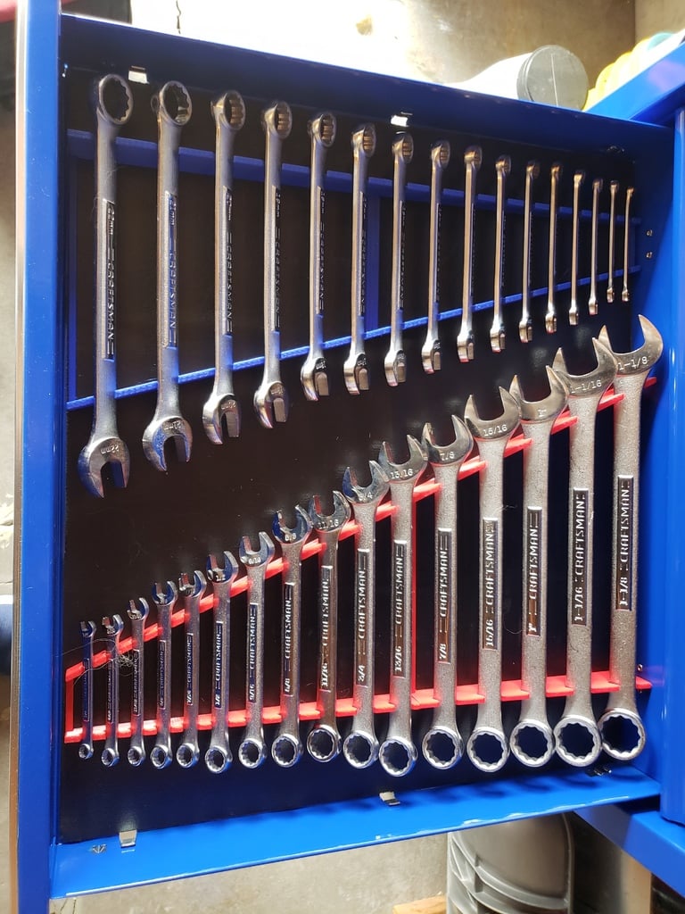 Combination Wrench Organizer Set