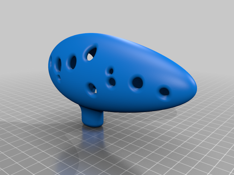 TRULLY Cleaned Updated 12 Hole Ocarina