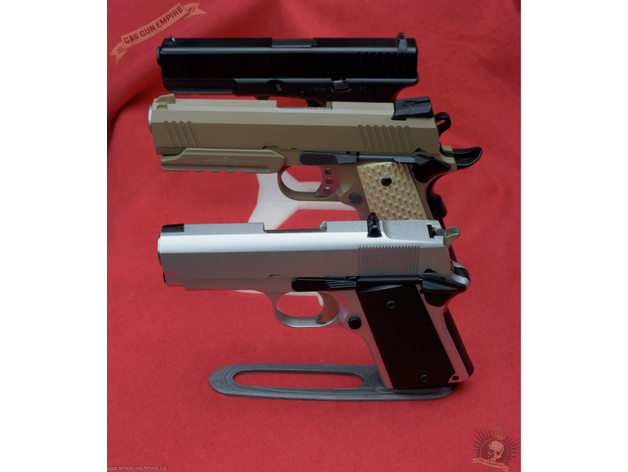 Airsoft Pistol Stand System