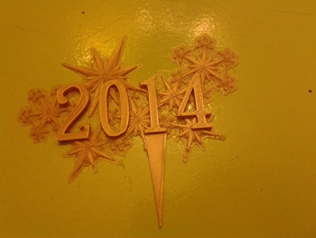 New year decorations 2014