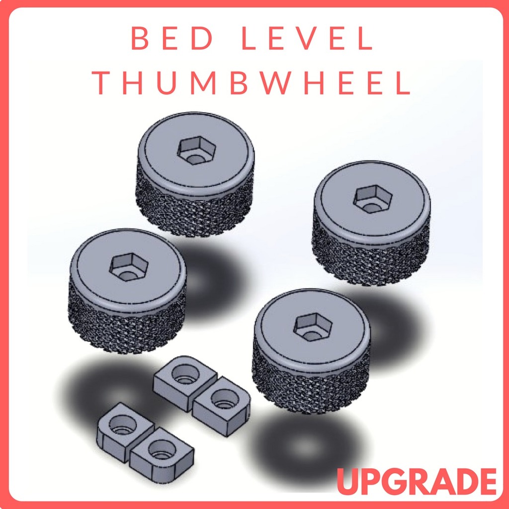 Bed Level Thumb-wheel