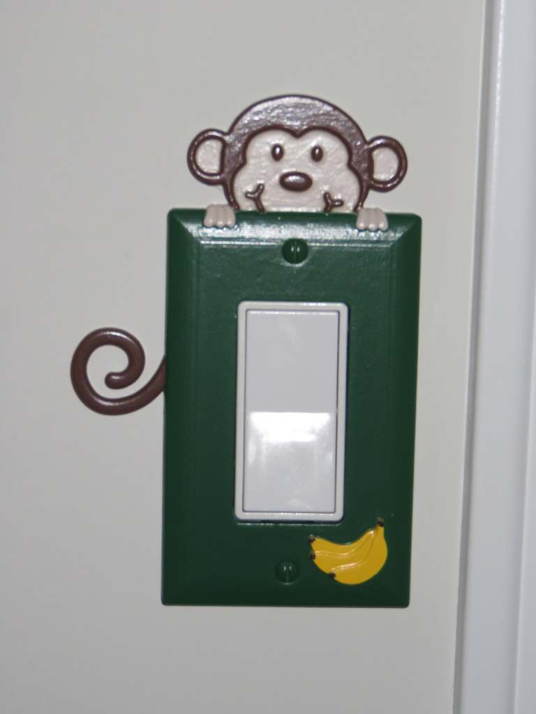 Monkey Decora Light Switch Plate