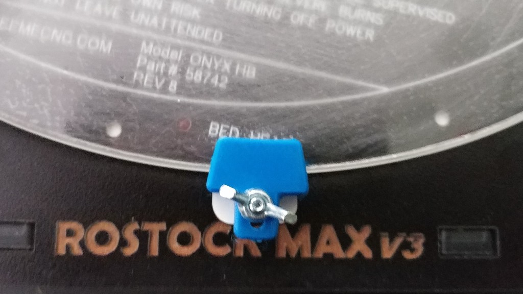 Trick Laser FSR Plate - Bed Clip for Rostock Max