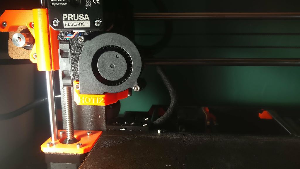 Prusa i3 MK3 90° Heatbed Cable Cover Remix