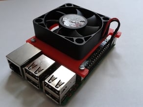 Raspberry Pi 3 50mm fan mount
