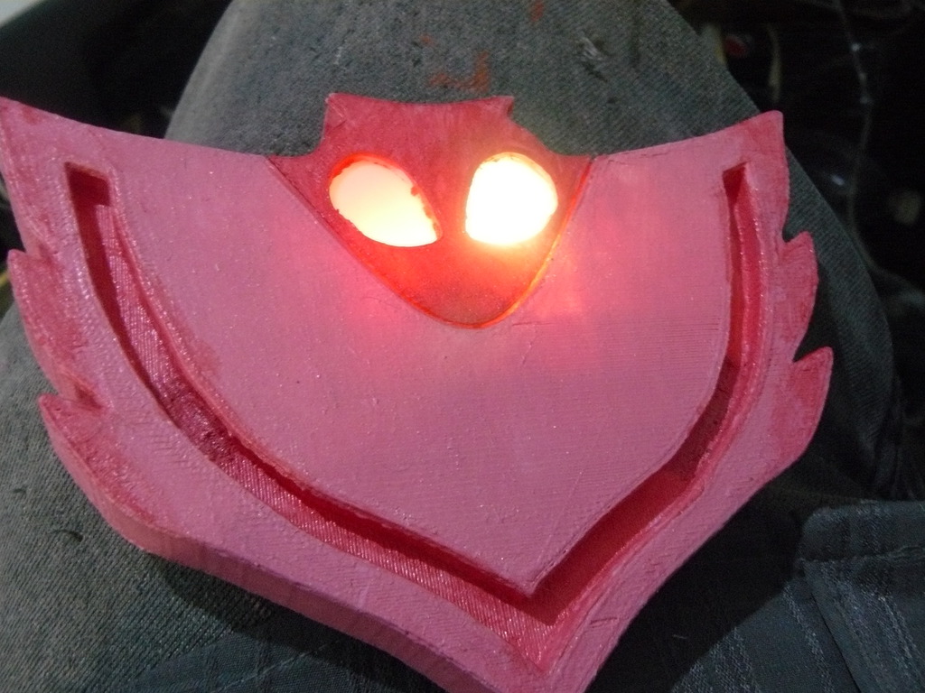 PJ Masks Owlette Breast Plate / Amulet/ Sign
