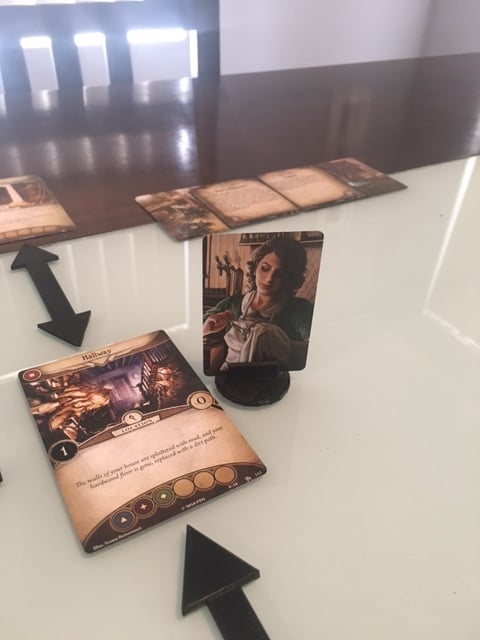 Arkham Horror lcg character stands