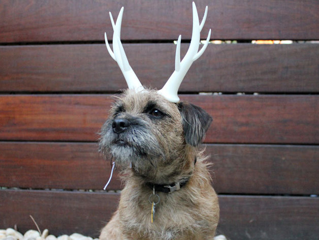 wearable reindeer antlers