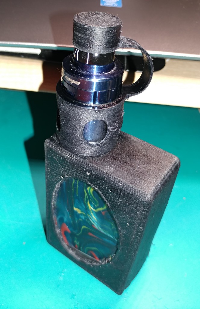 Vape mod sleeve and tank cover with cap