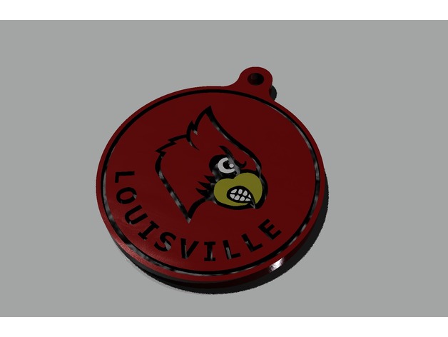 University Of Louisville keychain