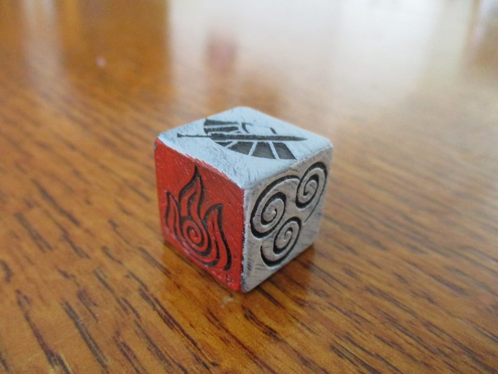 Avatar The Last Airbender 6-Sided Dice