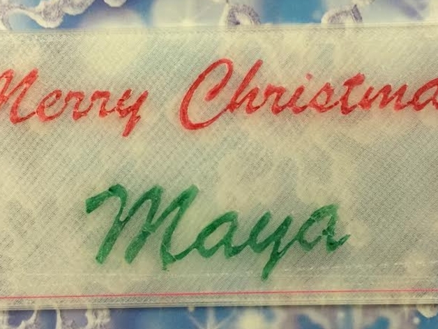 name tag for present