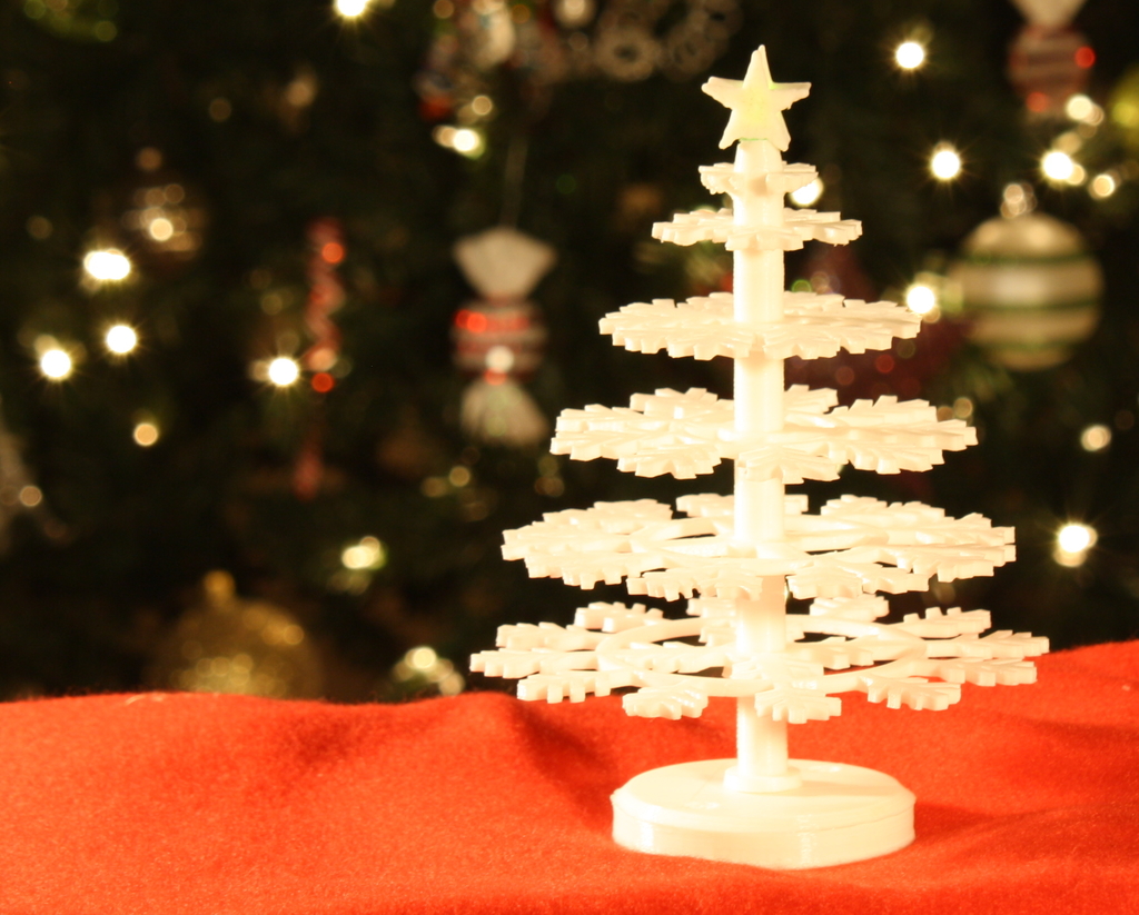 Desktop Christmas Tree with LED star