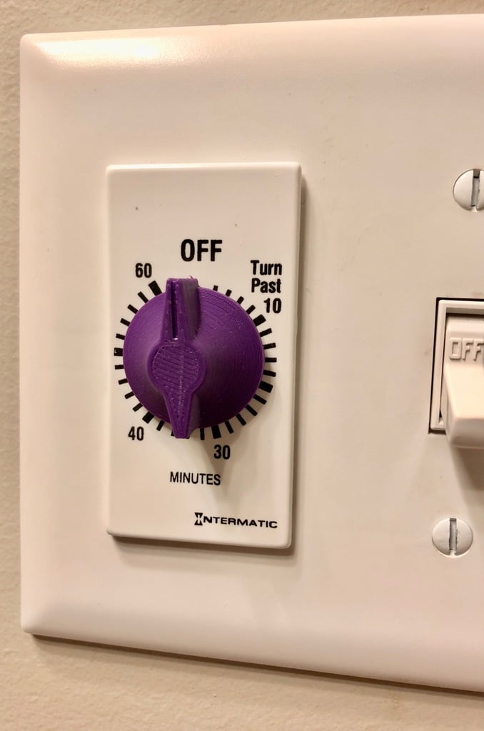 Timer replacement knob - Intermatic wall timer