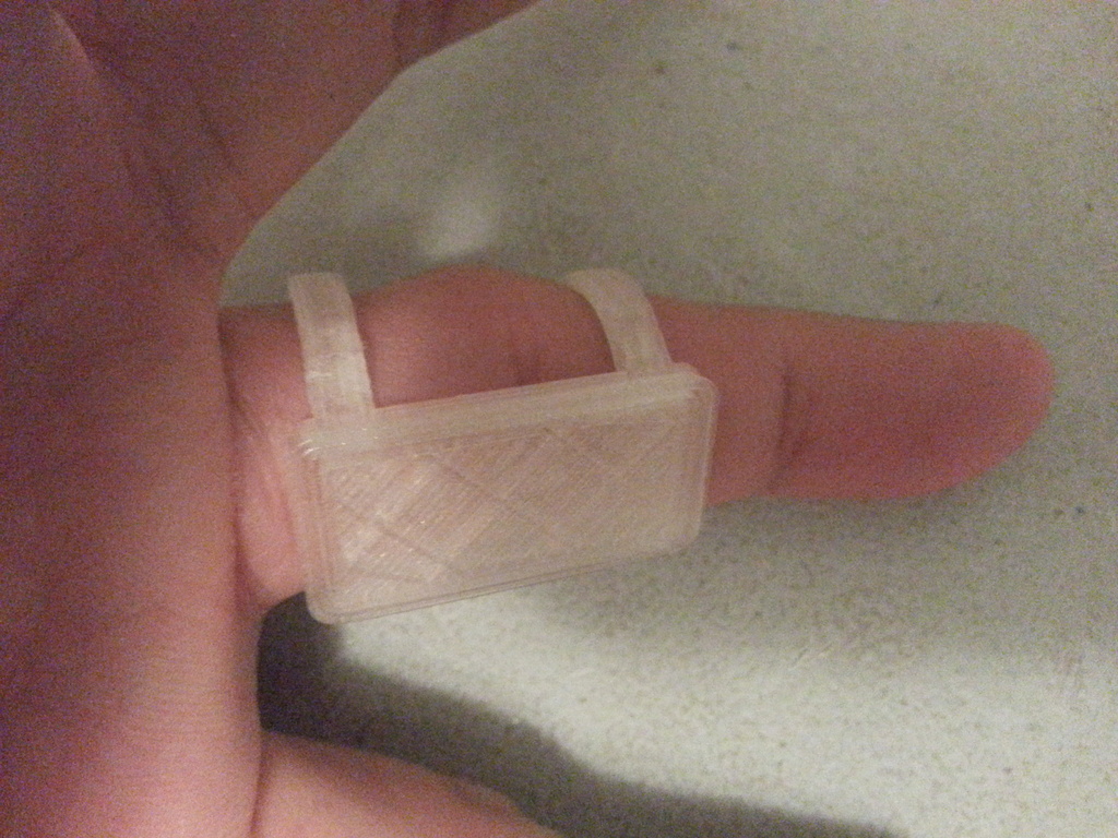 Finger splint (for a sprain)