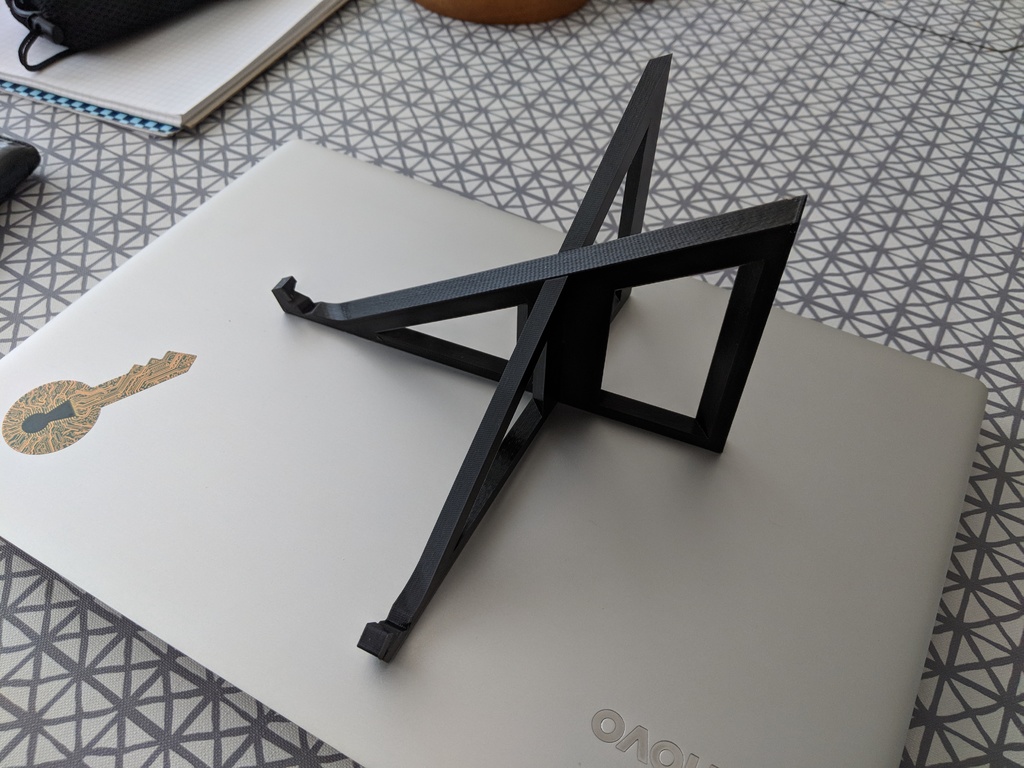 Butterfly laptop stand for 14" Lenovo Ideapad 720s