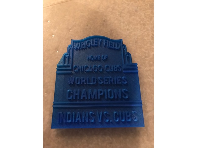 Chicago Cubs World Series Marquette