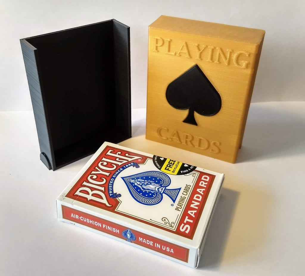 Playing cards protection box