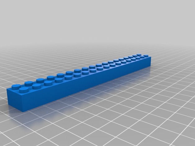 18 x 2 Lego brick