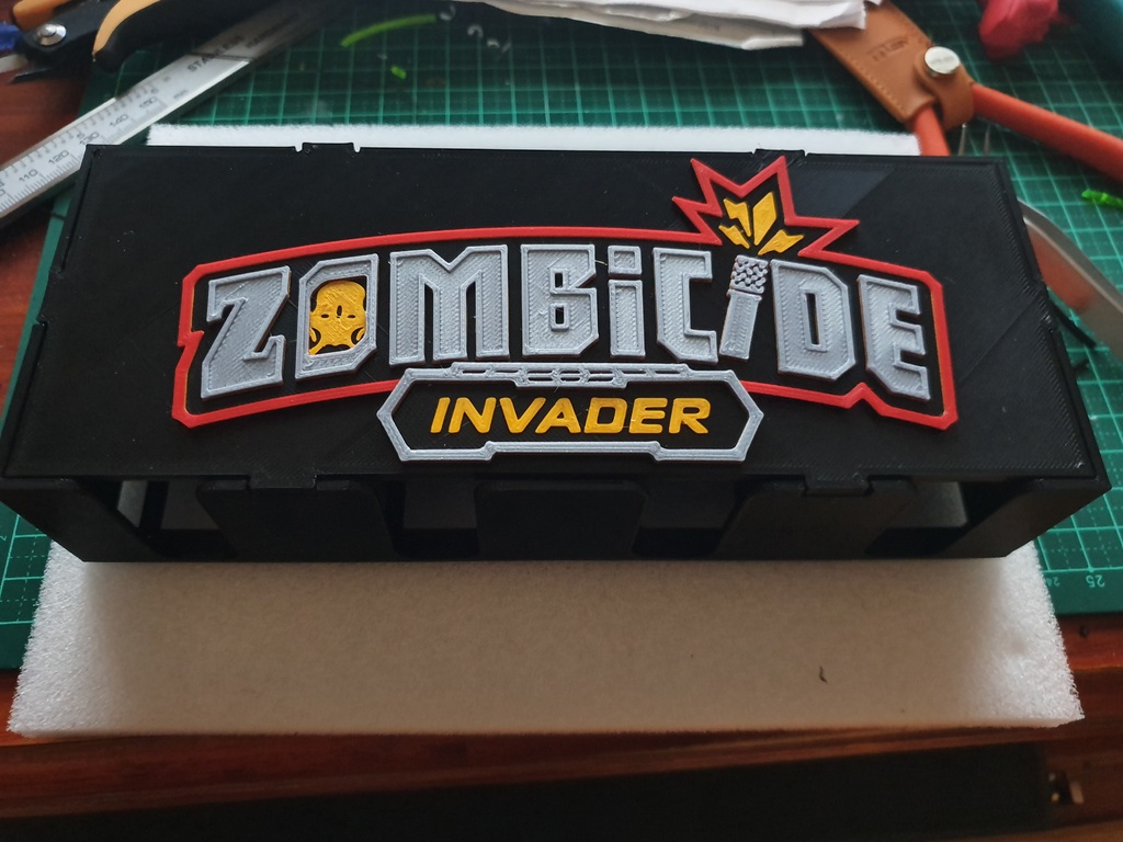 Zombicide Invader Card Box Top