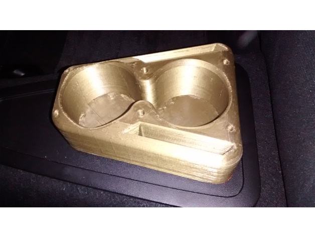 Nissan Leaf Rear Cup Holders (UPDATED)