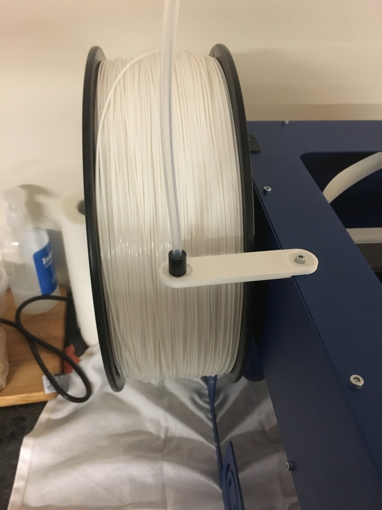 Longer Filament guide for the CraftBot