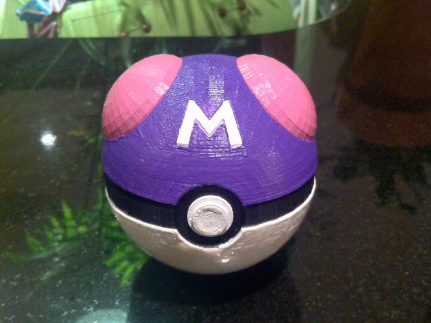 Master Ball, with magnetic clasp (Fixed Lid)