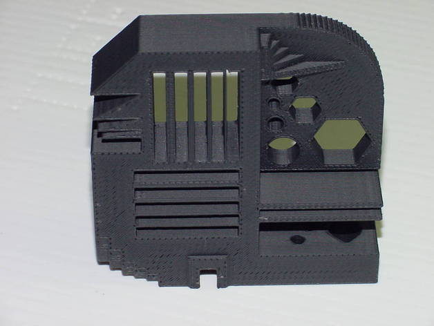 Printing Standard Test Part for 3D Printers