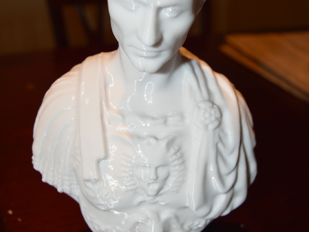 Caesar Bust Solidified