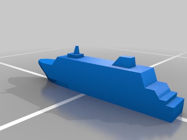 Ship for 3D-printing