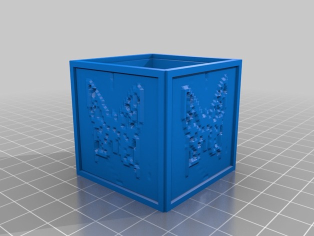 My Customized Custom Cube with Lithopanes mariposa