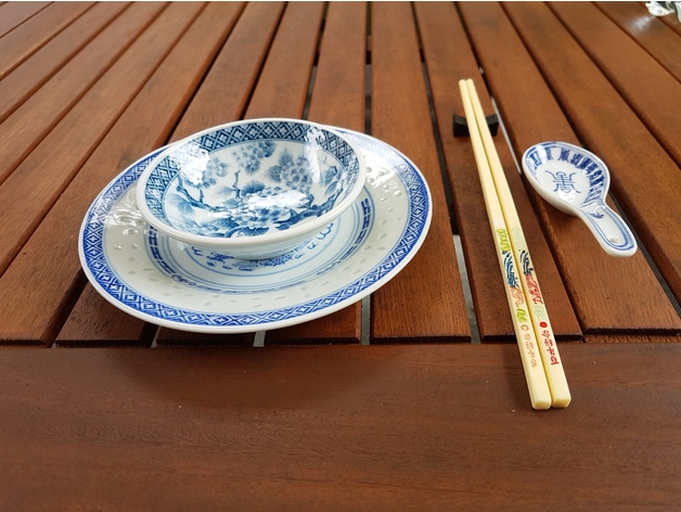 Chopstick Rest (2 Versions)