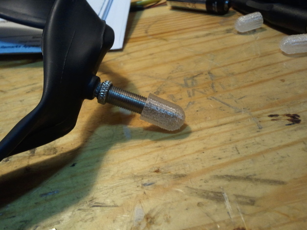 Bike tire valve cap for Schrader valve
