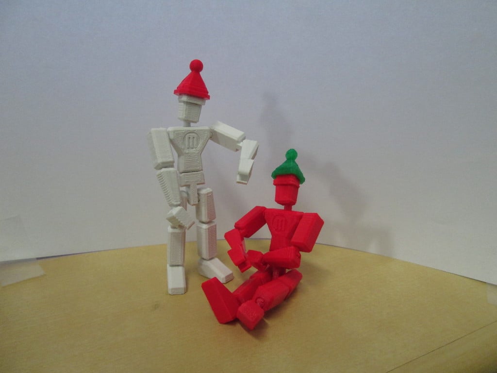 Winter MakerBot Man