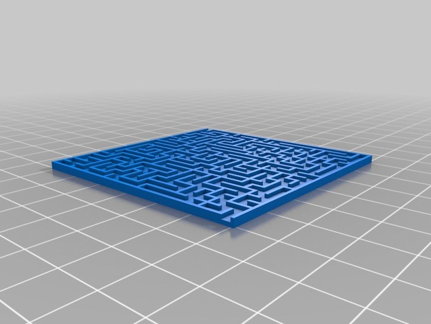 My Customized Random maze generator with base