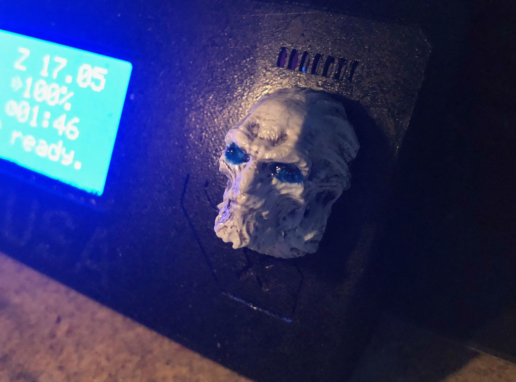 Prusa i3 - Selector Knob - Game of Thrones - White Walker