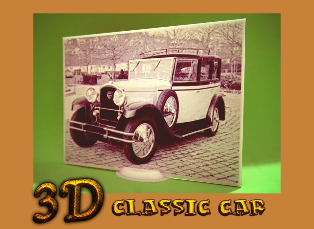 classic car 3D 