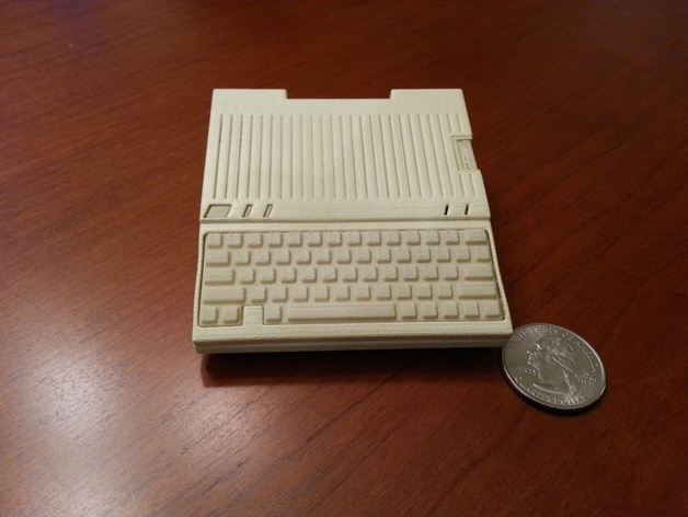 Apple IIc Raspberry Pi case - Model A+